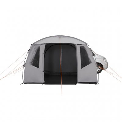 Ausklappbare Lippe an der Tür, um Regen und Insekten fernzuhalten oder einen einladenderen Eingang zu schaffen