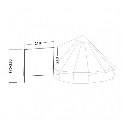 Robens Universal-Tarp für Zeltzelte