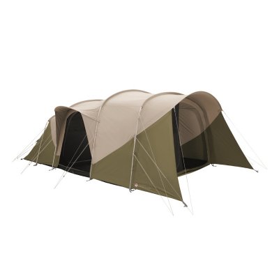 Öppna upp tältet helt varma dagar.