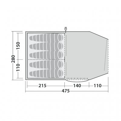 Planlösning Robens Double Dreamer 5.