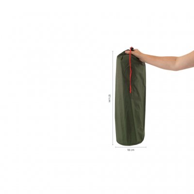 Robens Twin Summit Shelter PRS är mycket packvänligt.