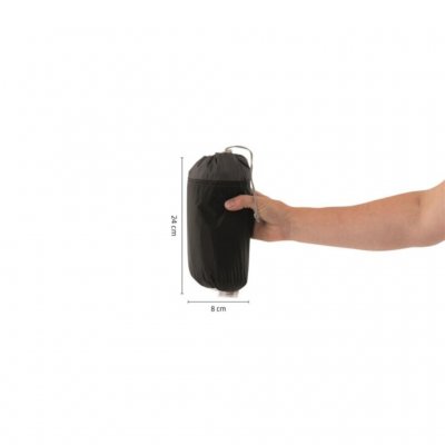 Liten packstorlek och låg vikt