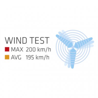 Tipitältet är testat för att klara väldigt tuffa väderförhållanden.