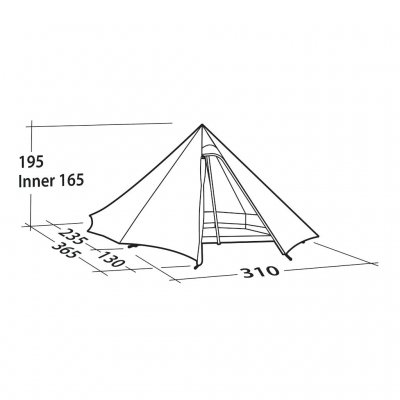 Robens Venturer 4 LW Zelt