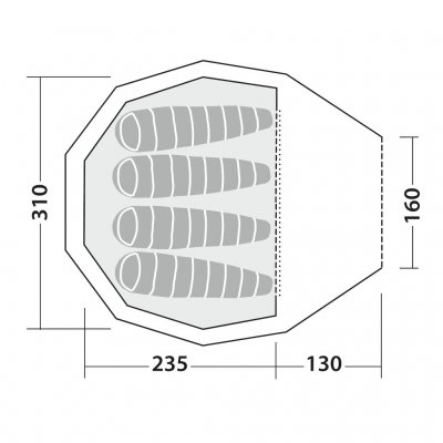 Robens Venturer 4 LW Zelt