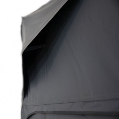 Gute Belüftung zur Reduzierung von Kondenswasser im Vorzelt.