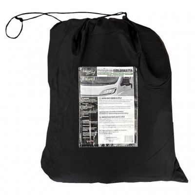 Isolermattan kommer i en väska.