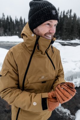 2117 Tybble Winterjacke Herren Gold