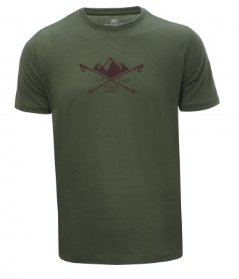 Skön, snabbtorkande t-shirt i merinoull från 2117 of Sweden.