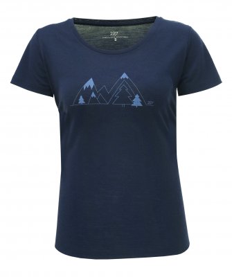 Skön, snabbtorkande t-shirt i merinoull från 2117 of Sweden.