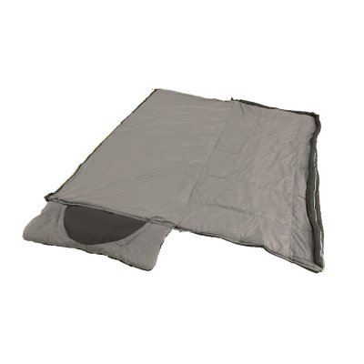 Outwell Contour Midnight Black öppen med kalla sidan upp.