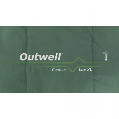Outwell Contour Lux XL Green Campingschlafsack - Angebot