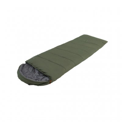 Easy Camp Raven II Square är en packvänlig och varm 2-lagers campingsovsäck.