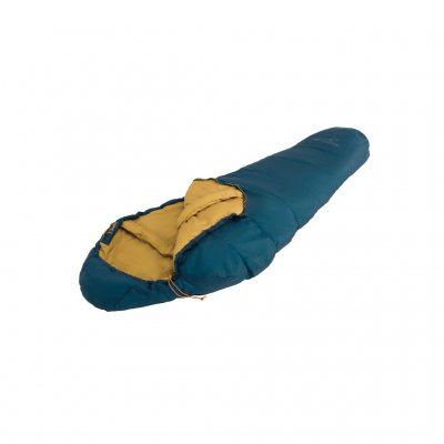 Öffnen Sie den Schlafsack, um die Temperatur zu regulieren.