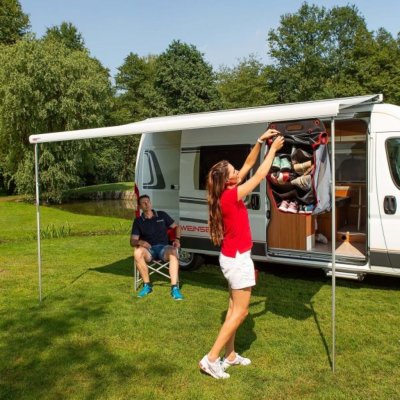 Sorgen Sie mit der Fiamma-Schuhaufbewahrung für Ordnung in den Schuhen Ihrer Familie.