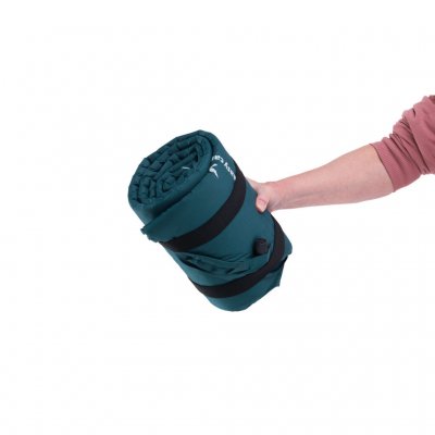 Så pass liten packstorlek att den kan bäras med en hand