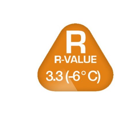 R-värde: 3.3 ( -6 °C)