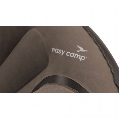 Bequemes Campingsofa mit beflockter Oberfläche.