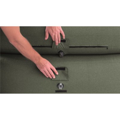 Blås enkelt upp via ventilen.