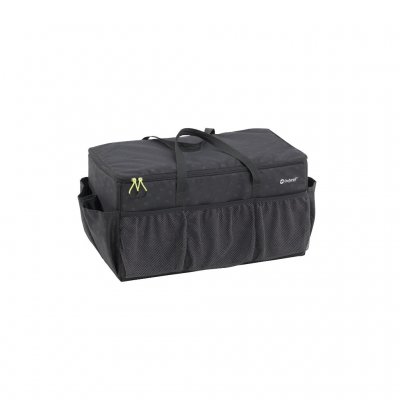 Praktische Aufbewahrungsbox für das Küchenset und anderes Zubehör, das Sie auf den Campingausflug mitnehmen möchten.