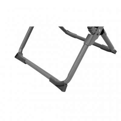 U-förmige Beine und ein pulverbeschichteter Stahlrahmen sorgen für einen stabilen Stuhl mit einer maximalen Belastung von 100 kg