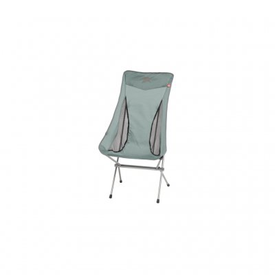 Lättviktsstol med högt ryggstöd, Robens Observer Granite Grey.