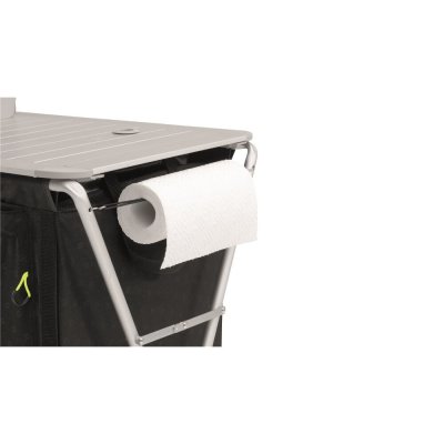 Outwell Richmond Campingköksbänk med hållare för hushållspapper.