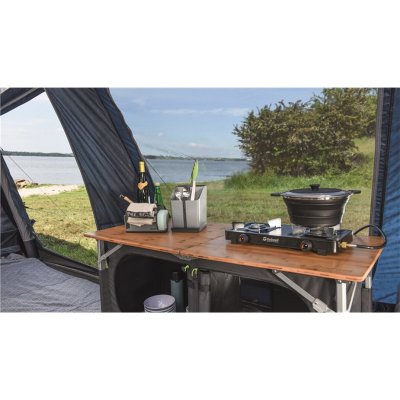 Erhalten Sie viel Platz zum Kochen und Aufbewahren und steigern Sie das Erlebnis Ihres Campingausflugs.