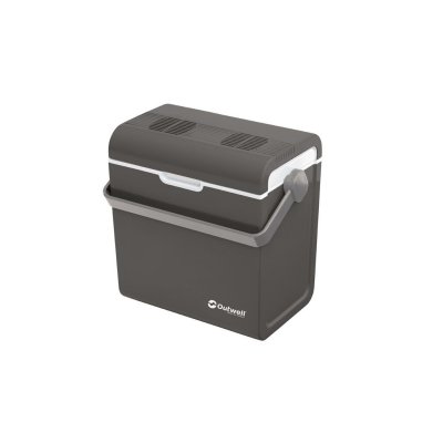 Outwell Ecocool kylbox för camping med anslutning för bil och eluttag.