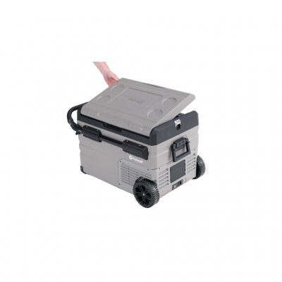 Outwell Arctic Frost 35 har lock som går öppna från två sidor.