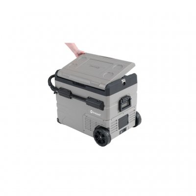 Outwell Arctic Frost 55 har lock som går öppna från två sidor.