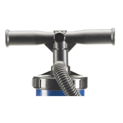 För uppblåsning och tömning