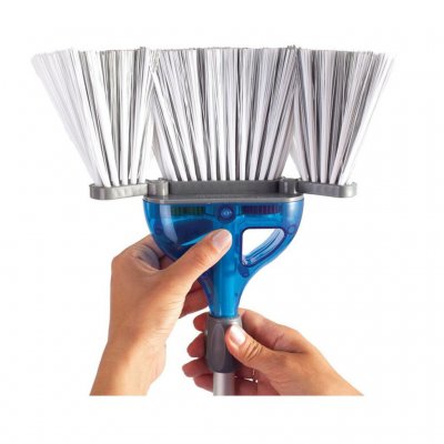 Borsten viks enkelt ut.