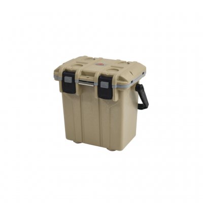 Två stora spännlås säker locket