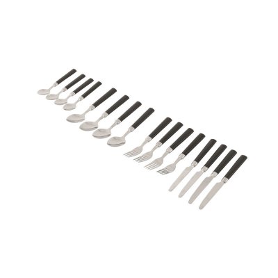 Bestick set för 4 personer som passar för camping och friluftsliv.