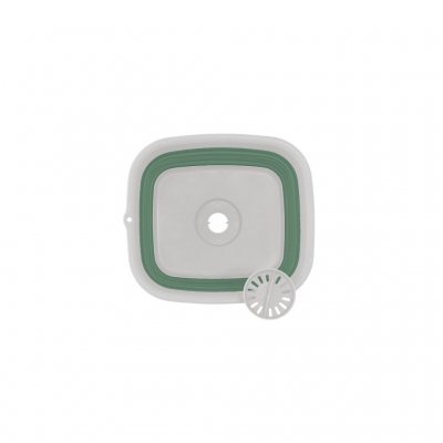 Inbyggt avlopp med propp