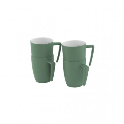 Outwell Gala Tassen-Set - 4 Personen Shadow Green