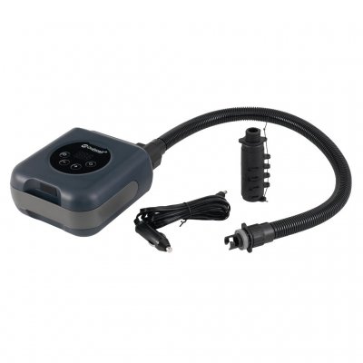 Pumpe, 7 Ventiladapter, Outwell FHF Pumpenadapter, Tragetasche, USB-C- und 12V-Ladekabel