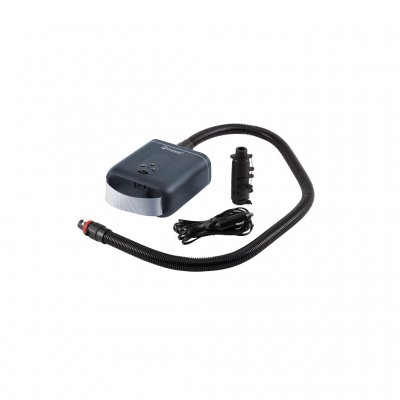 Langer und flexibler Schlauch, der mit 7 verschiedenen Ventiladaptern und einem Outwell FHF-Ventiladapter geliefert wird.