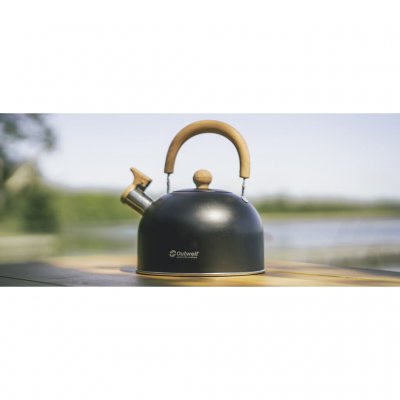Outwell Lux Kaffeekanne mit Pfeife 1,8L