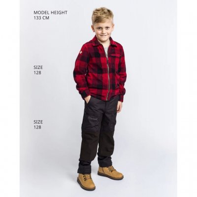 Pinewood Canada Fleecehemd Kinder