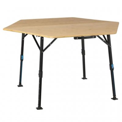 DEFA Hexagon Bambus 120 x 70 cm Campingtisch