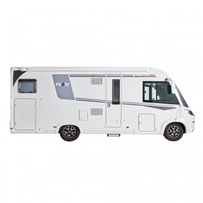 Isolerar mot värme och kyla genom framrutan på husbilen.