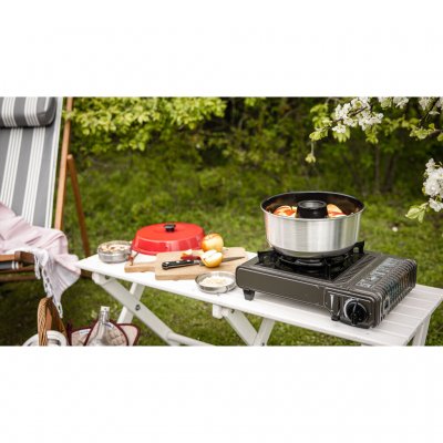 Holen Sie sich eine größere Form für Ihren Omnia Freizeitofen. Perfekt für die große Familie.