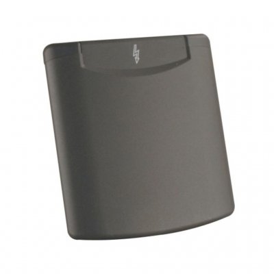ABL Elintag 120 x 140 i antracit med stängt lock.