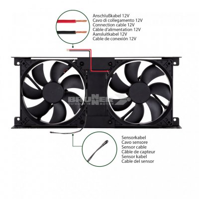 Brunner Vento Swift 92 Kühlschranklüfter