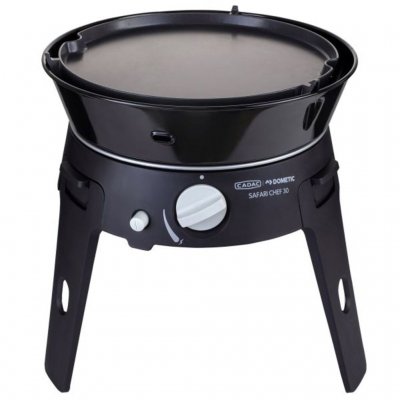Cadac Safari Chef 30 mit Grillplatte.