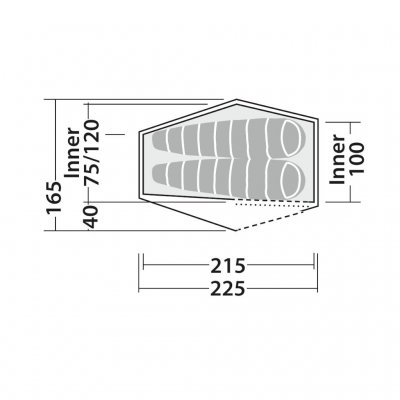 Robens Chaser 2 LW Zelt