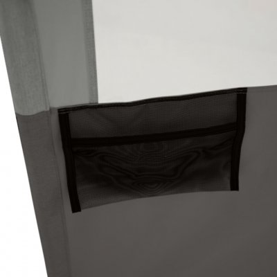 Aufbewahrungstasche auf der Rückseite des Windschutzes.