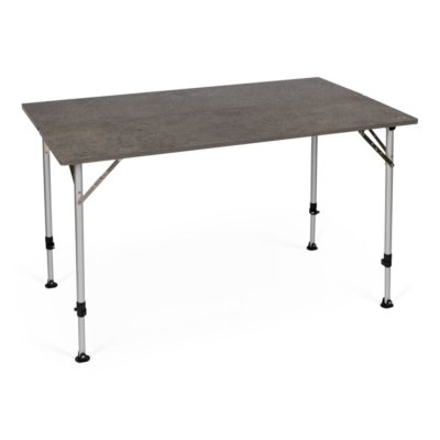 Vatten, värme och UV-ljus tåligt campingbord. Dometic Zero Concrete Large.